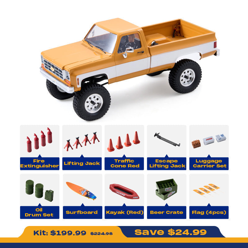 TCH 1:18 FCX18 Chevrolet K10 V2 RTR