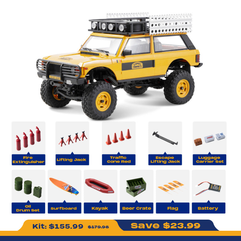 TCH FCX24M 1:24 Land Rover Camel Trophy Edition RTR