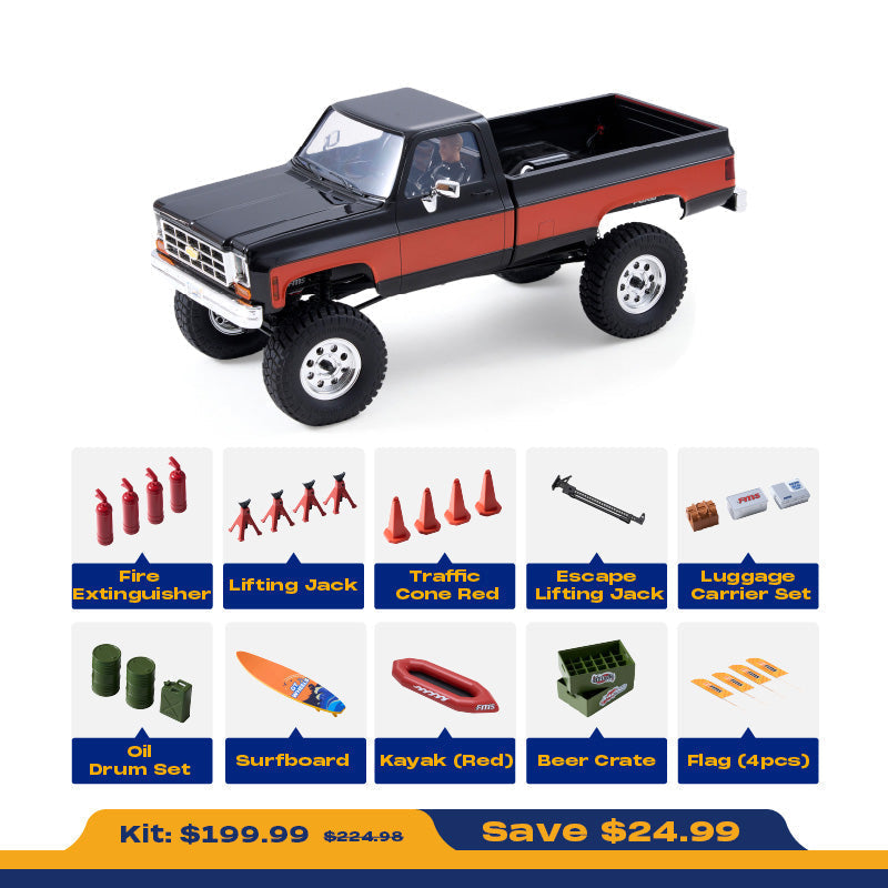 TCH 1:18 FCX18 Chevrolet K10 V2 RTR