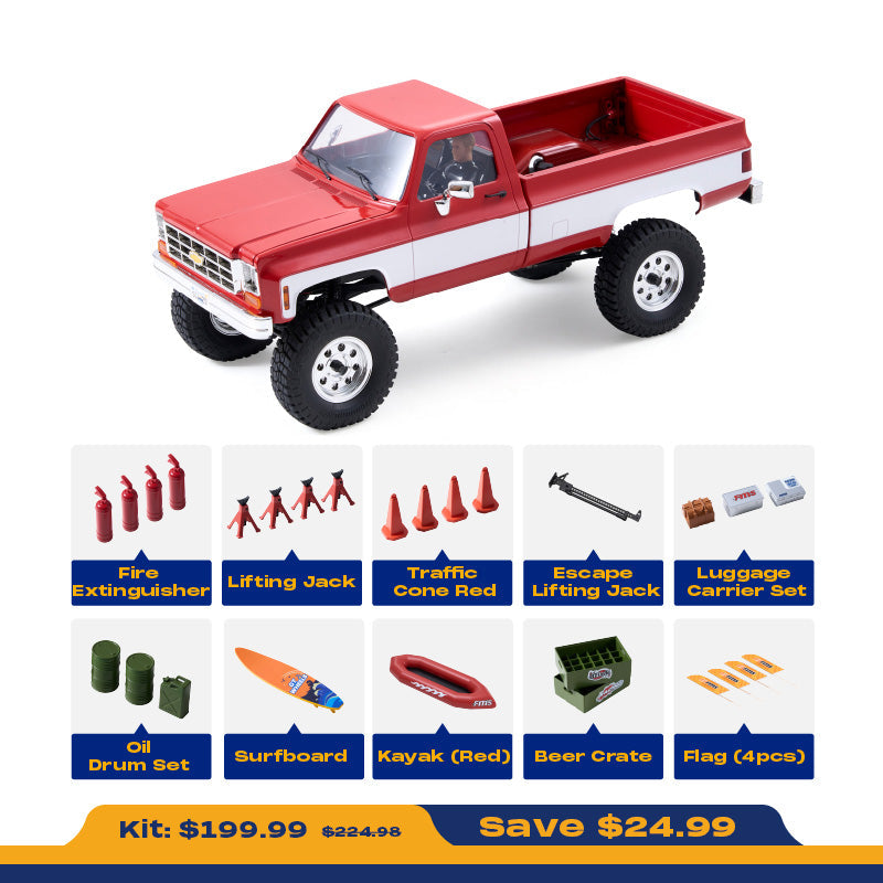 TCH 1:18 FCX18 Chevrolet K10 V2 RTR