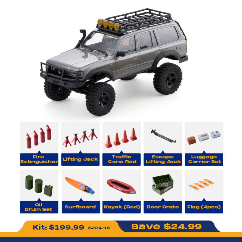 TCH 1:18 FCX18 LC80 Toyota Land Cruiser 80 V2 RTR