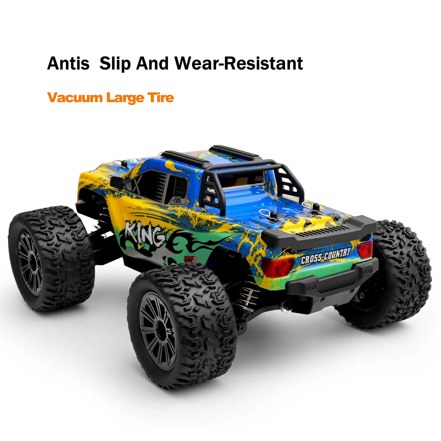 1:16 RC Cars Monster Truck - 164018,4WD 35KM/H High Speed Off-Road Truck