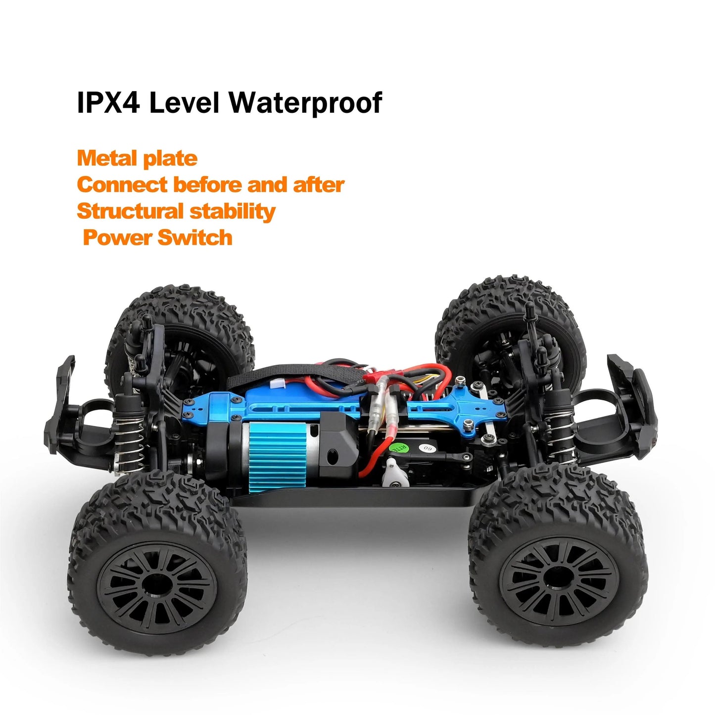 1:16 RC Cars Monster Truck - 164018,4WD 35KM/H High Speed Off-Road Truck