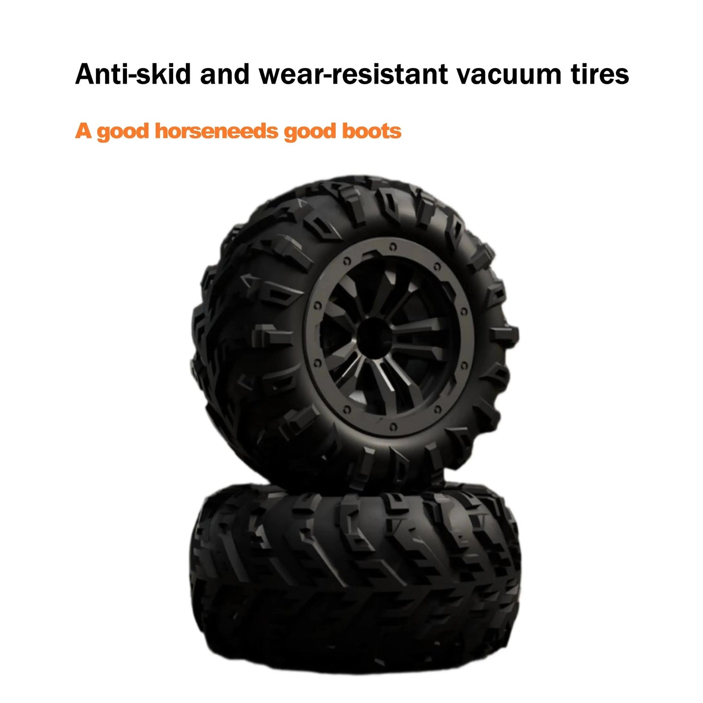 1:16 4WD 70KM/H Monster Truck for Sale - Brushless High-Speed RC Car