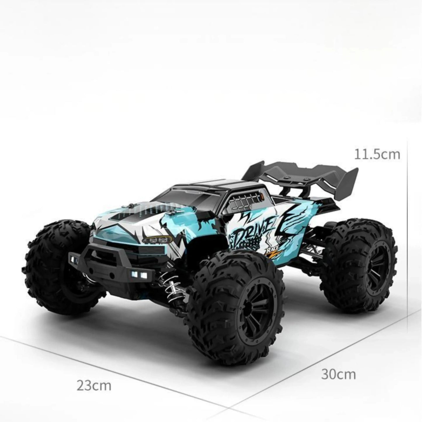 1:16 4WD 70KM/H Monster Truck for Sale - Brushless High-Speed RC Car