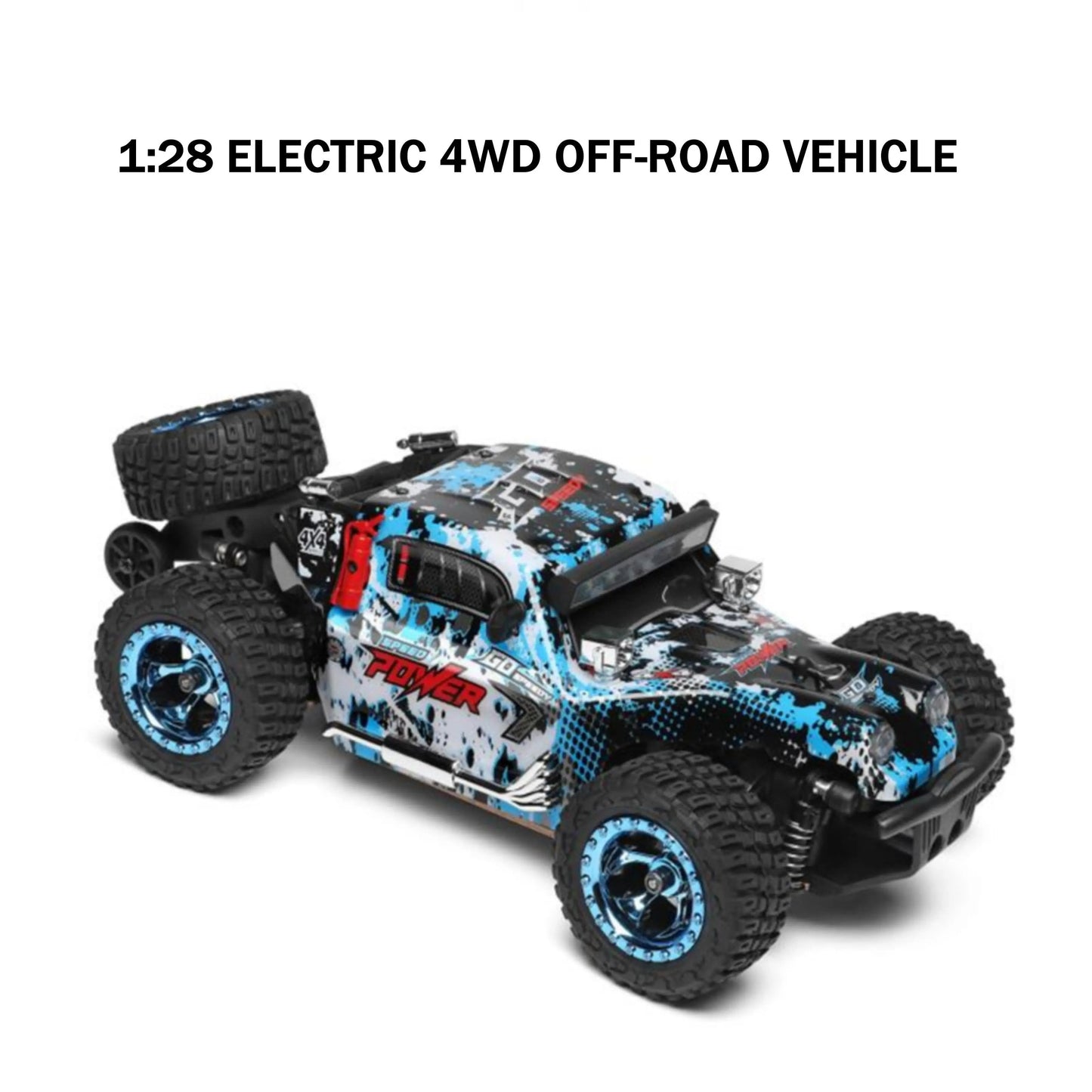 Lowrider Remote Control Cars - 1:28 Scale  284161 4WD Off-Road Rock Crawler for Adventures