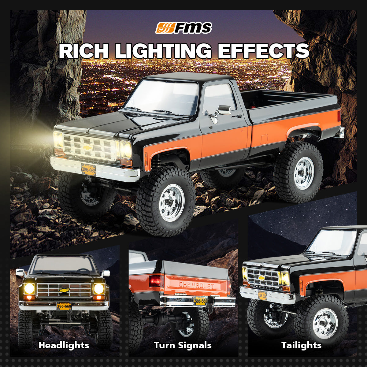TCH 1:18 FCX18 Chevrolet K10 V2 RTR
