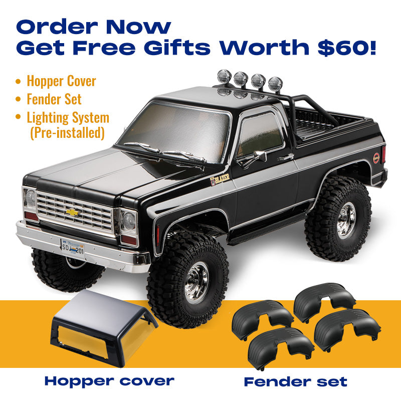 TCH 1:10 FCX10 Chevrolet K5 Blazer Off-Road RC Crawler RS