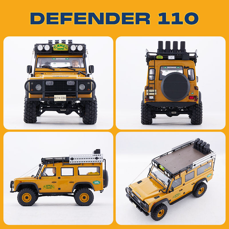 TCH 1:10 FCX10 Land Rover Camel Trophy Edition RS