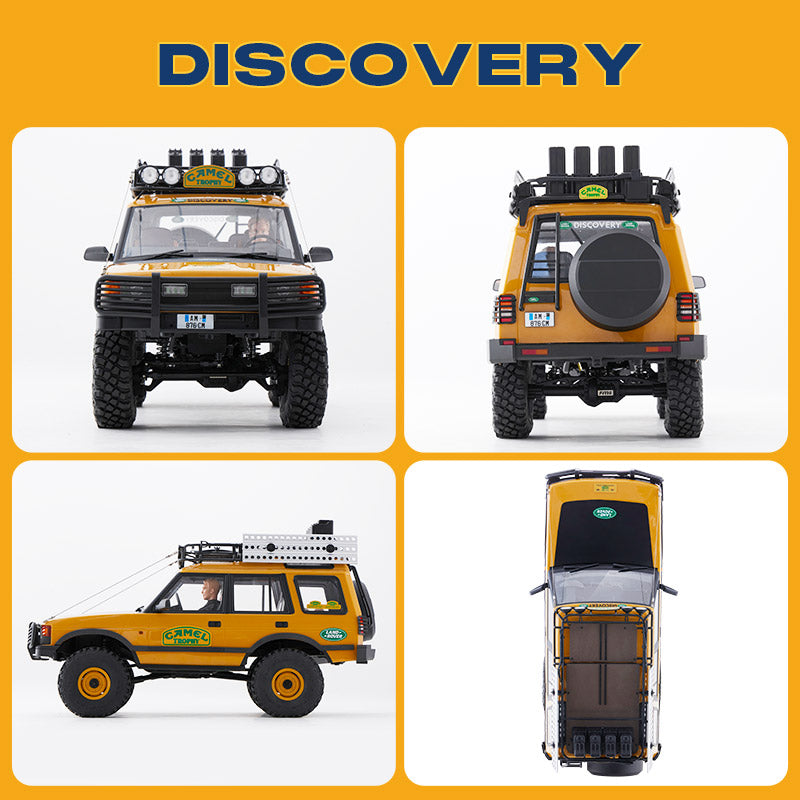 TCH 1:10 FCX10 Land Rover Camel Trophy Edition RS