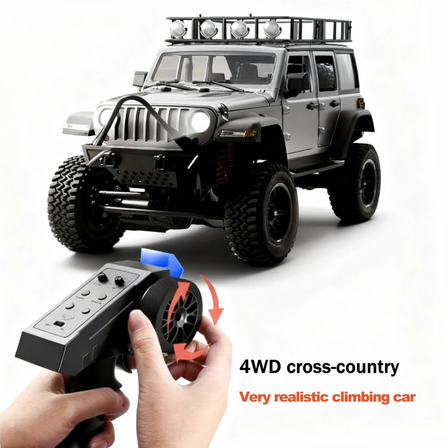 MN128: Born to Climb 1:12 Scale Rock Crawler 4x4 RC Car