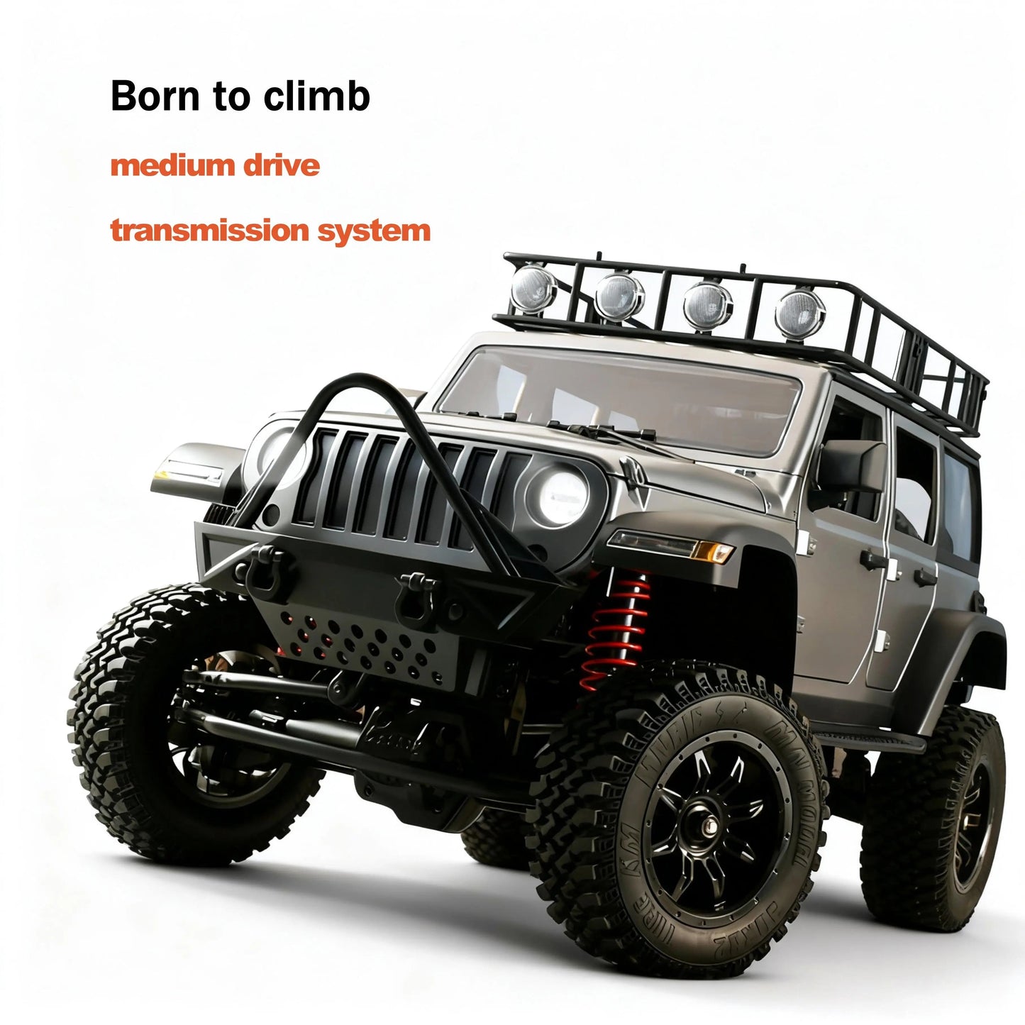 MN128: Born to Climb 1:12 Scale Rock Crawler 4x4 RC Car