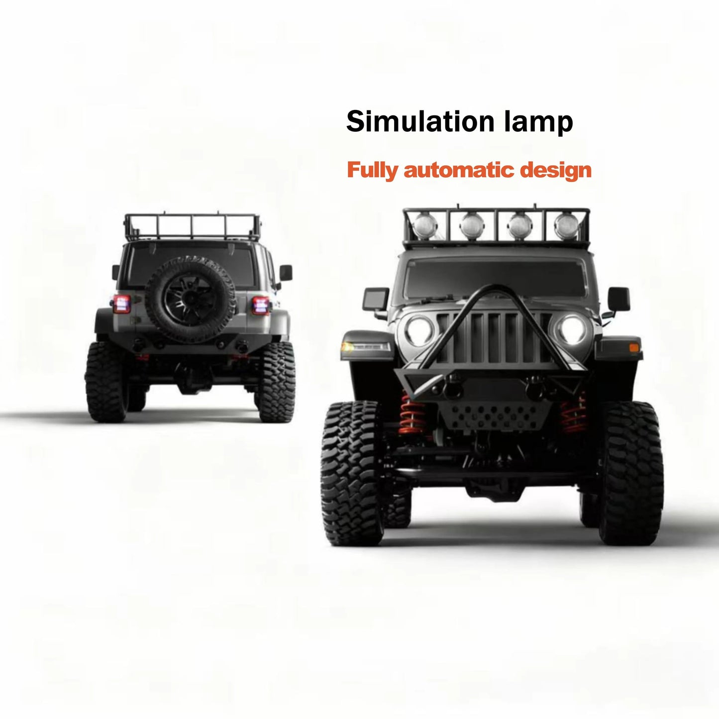 MN128: Born to Climb 1:12 Scale Rock Crawler 4x4 RC Car