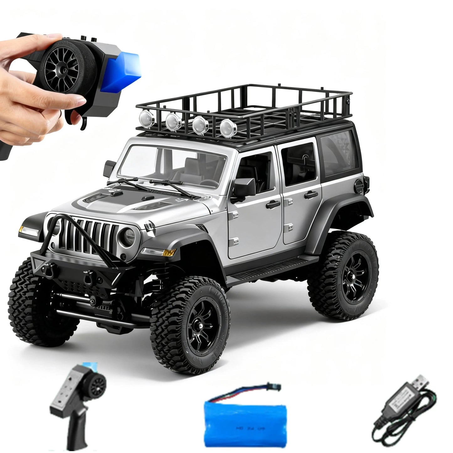 MN128: Born to Climb 1:12 Scale Rock Crawler 4x4 RC Car