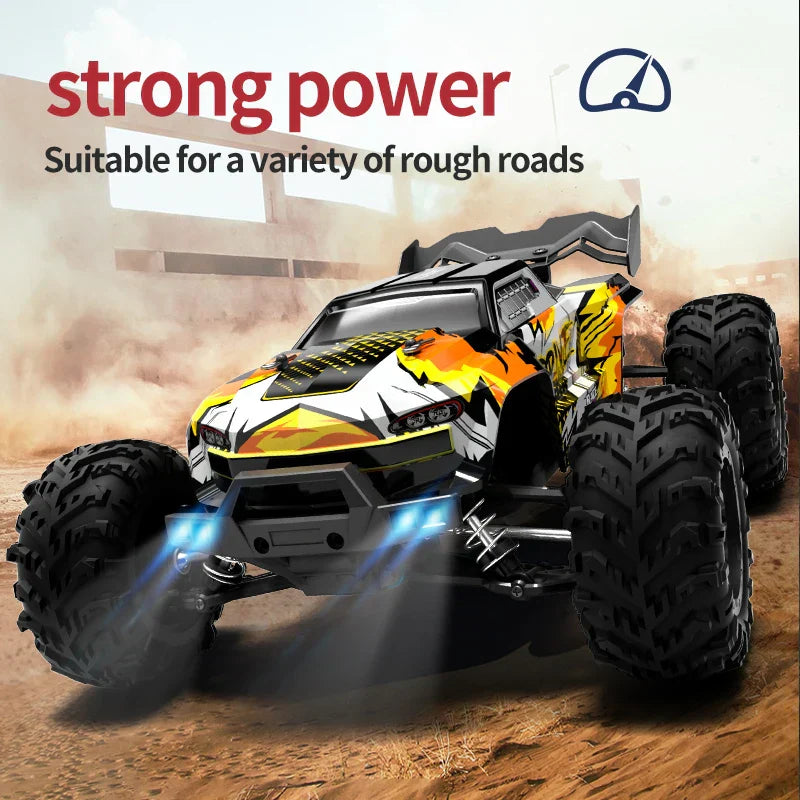 1/16 70KM/h 4WD RC Car – Ultra Fast Brushless Motor Racing