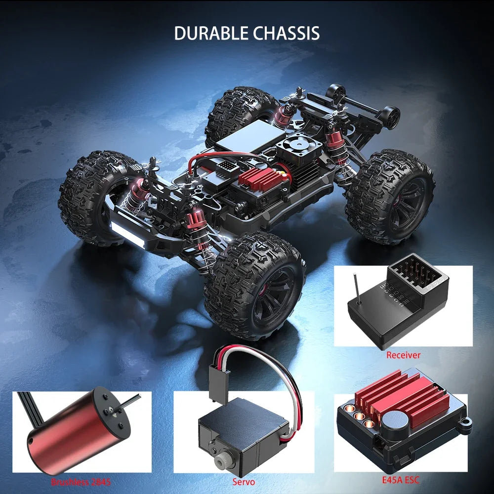RC High-Speed Adventure: MJX 16207 1/16 Scale 4WD RC Truck at 40 MPH