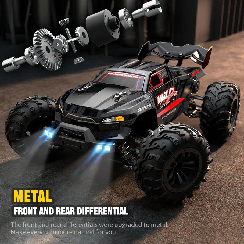 Q117 1To16 4WD RC Car – 70kmh High Speed Brushless