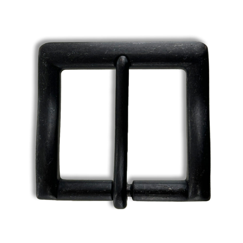 Beltenza 1.5" Distressed Black #1 Buckle
