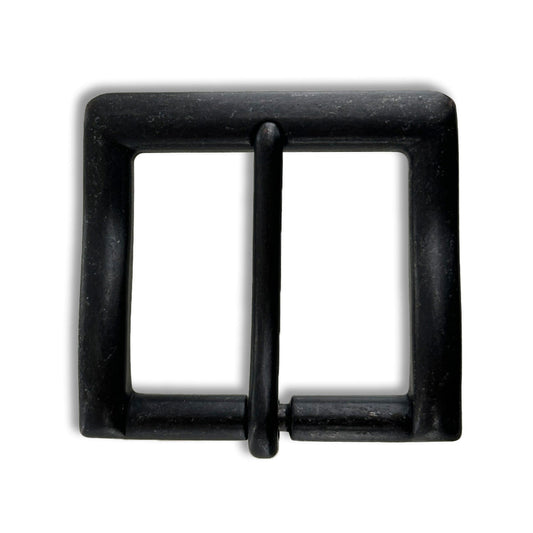 Beltenza 1.5" Distressed Black #1 Buckle