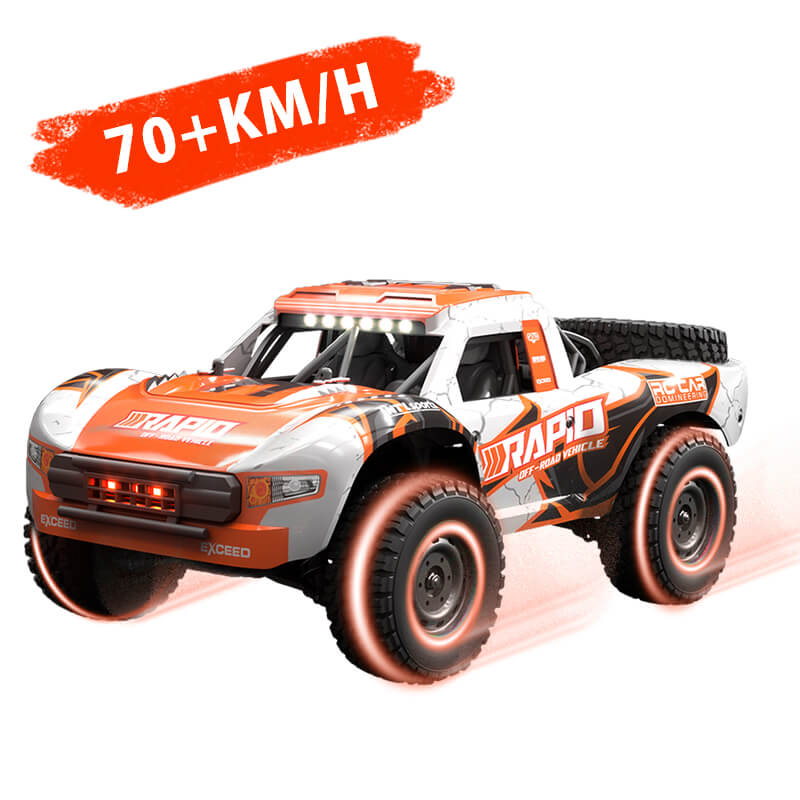 High Speed RC Car 70+KMH Brushless/ Brushed Remote Control Monster Truck Hobby Grade Racing Buggy